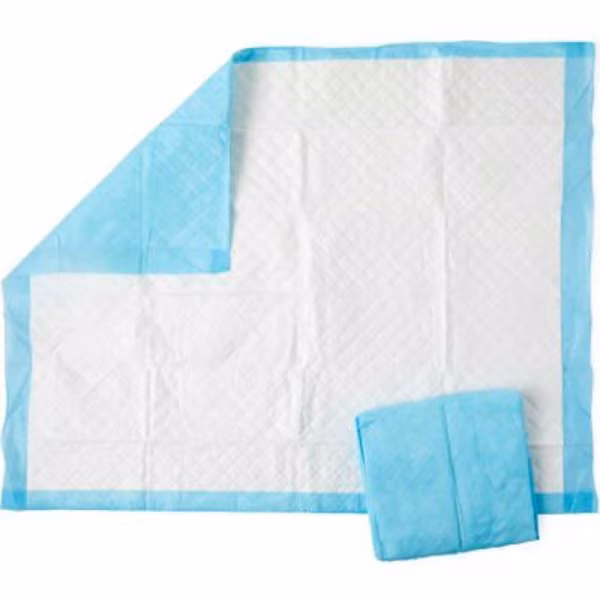 Medline¬Æ Disposable Fluff and Polymer Breathable Underpads, 28
